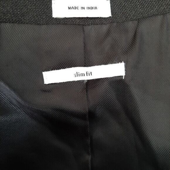 CALVIN KLEIN Light Blazer Jacket Dark Gray Men's Sz XXL - Picture 12 of 14